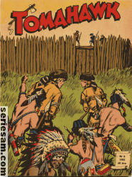 Tomahawk 1953 nr 8 omslag serier