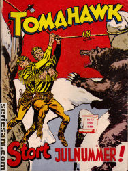 Tomahawk 1955 nr 13 omslag serier Tomahawk 1955 nr 13 omslag serier