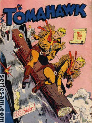 Tomahawk 1958 nr 7 omslag serier