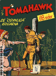 Tomahawk 1959 nr 11 omslag serier