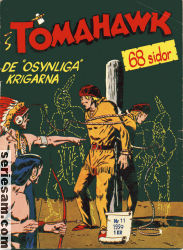 Tomahawk 1959 nr 11 omslag serier Tomahawk 1959 nr 11 omslag serier
