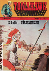 Tomahawk 1972 nr 1 omslag serier