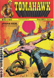 Tomahawk 1973 nr 4 omslag serier