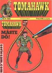 Tomahawk 1974 nr 6 omslag serier