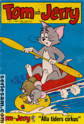 Tom och Jerry 1967 nr 1 omslag serier