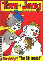 Tom och Jerry 1968 nr 1 omslag serier