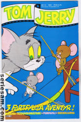 Tom och Jerry 1981 nr 12 omslag serier Tom och Jerry 1981 nr 12 omslag serier