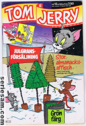 Tom och Jerry 1986 nr 12 omslag serier