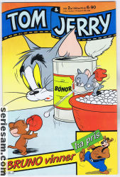 Tom och Jerry 1986 nr 2 omslag serier Tom och Jerry 1986 nr 2 omslag serier