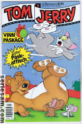 Tom och Jerry 1989 nr 3 omslag serier Tom och Jerry 1989 nr 3 omslag serier