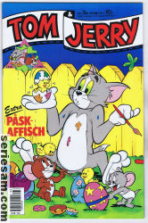 Tom och Jerry 1990 nr 3 omslag serier Tom och Jerry 1990 nr 3 omslag serier