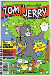Tom och Jerry 1990 nr 9 omslag serier Tom och Jerry 1990 nr 9 omslag serier