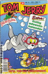 Tom och Jerry 1993 nr 10 omslag serier Tom och Jerry 1993 nr 10 omslag serier