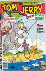 Tom och Jerry 1993 nr 8 omslag serier Tom och Jerry 1993 nr 8 omslag serier