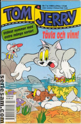 Tom och Jerry 1995 nr 7 omslag serier Tom och Jerry 1995 nr 7 omslag serier