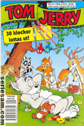 Tom och Jerry 1995 nr 8 omslag serier Tom och Jerry 1995 nr 8 omslag serier