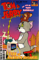 Tom och Jerry 2001 nr 8 omslag serier Tom och Jerry 2001 nr 8 omslag serier