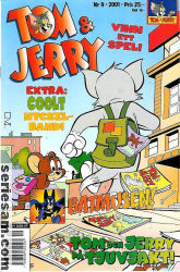 Tom och Jerry 2001 nr 9 omslag serier Tom och Jerry 2001 nr 9 omslag serier