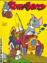 Tom och Jerry album 1974 nr 1 omslag serier