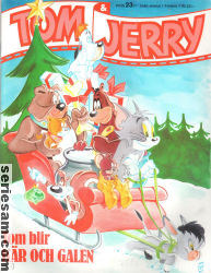 Tom och Jerry julalbum 1988 omslag serier