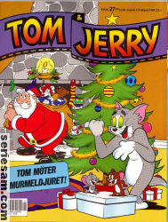 Tom och Jerry julalbum 1989 omslag serier