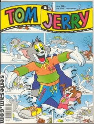 Tom och Jerry julalbum 1991 omslag serier Tom och Jerry julalbum 1991 omslag serier