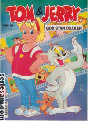 Tom och Jerry julalbum 1992 omslag serier