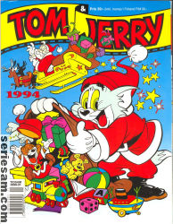 Tom och Jerry julalbum 1994 omslag serier