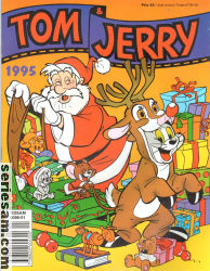 Tom och Jerry julalbum 1995 omslag serier