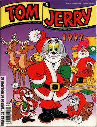 Tom och Jerry julalbum 1997 omslag serier