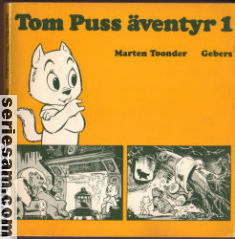 Tom Puss äventyr 1972 nr 1 omslag serier