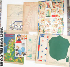 Tomtepåsen 1951 omslag serier Tomtepåsen 1951 omslag serier