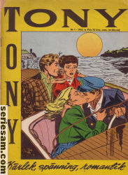 Tony 1962 nr 1 omslag serier
