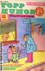 Topphumor 1974 nr 1 omslag serier Topphumor 1974 nr 1 omslag serier