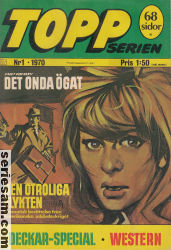 Toppserien 1970 nr 1 omslag serier Toppserien 1970 nr 1 omslag serier