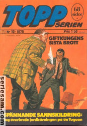 Toppserien 1970 nr 10 omslag serier Toppserien 1970 nr 10 omslag serier