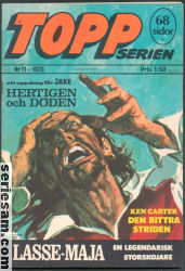 Toppserien 1970 nr 11 omslag serier
