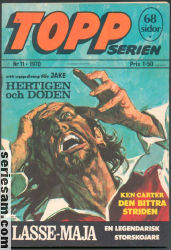 Toppserien 1970 nr 11 omslag serier Toppserien 1970 nr 11 omslag serier