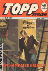 Toppserien 1970 nr 5 omslag serier Toppserien 1970 nr 5 omslag serier