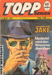 Toppserien 1970 nr 8 omslag serier Toppserien 1970 nr 8 omslag serier