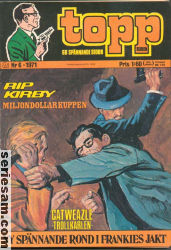 Toppserien 1971 nr 6 omslag serier Toppserien 1971 nr 6 omslag serier