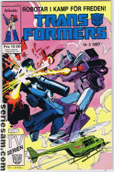 Transformers 1987 nr 3 omslag serier Transformers 1987 nr 3 omslag serier