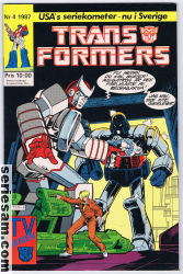 Transformers 1987 nr 4 omslag serier