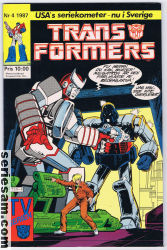 Transformers 1987 nr 4 omslag serier Transformers 1987 nr 4 omslag serier
