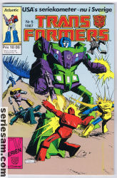 Transformers 1987 nr 5 omslag serier Transformers 1987 nr 5 omslag serier