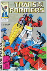 Transformers 1987 nr 6 omslag serier