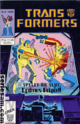 Transformers 1988 nr 5 omslag serier