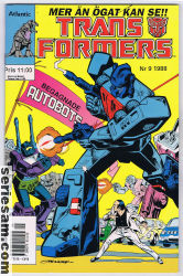 Transformers 1988 nr 9 omslag serier