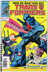 Transformers 1988 nr 9 omslag serier Transformers 1988 nr 9 omslag serier