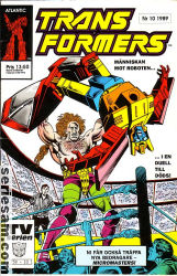 Transformers 1989 nr 10 omslag serier